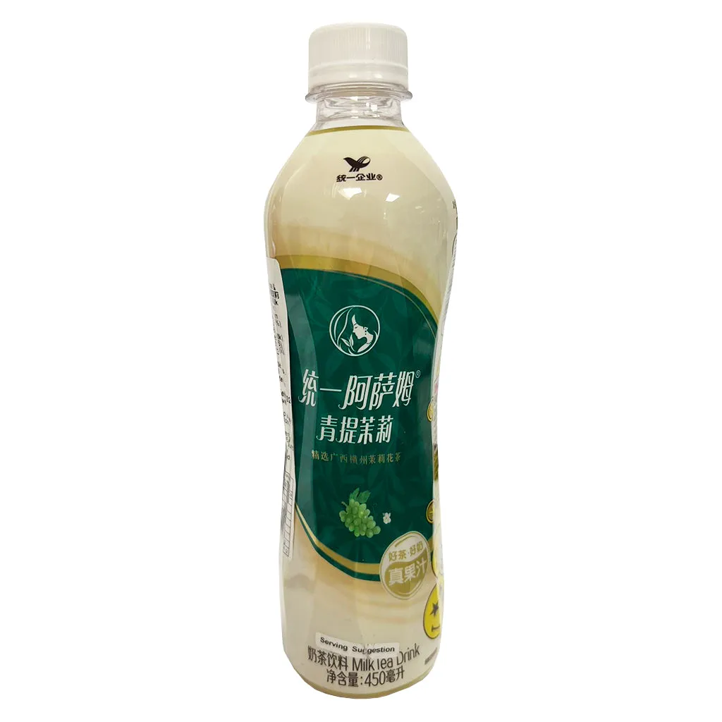 Unif Assam Milk Tea Grape & Jasmine 450ml ~ 统一阿萨姆奶茶青提茉莉 450ml