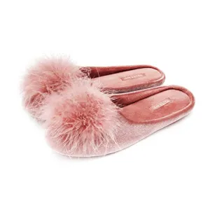 Velvet Memory Foam Slippers