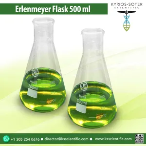 VWR® Erlenmeyer Flasks, Narrow Mouth, 500 mL, 10536-926
