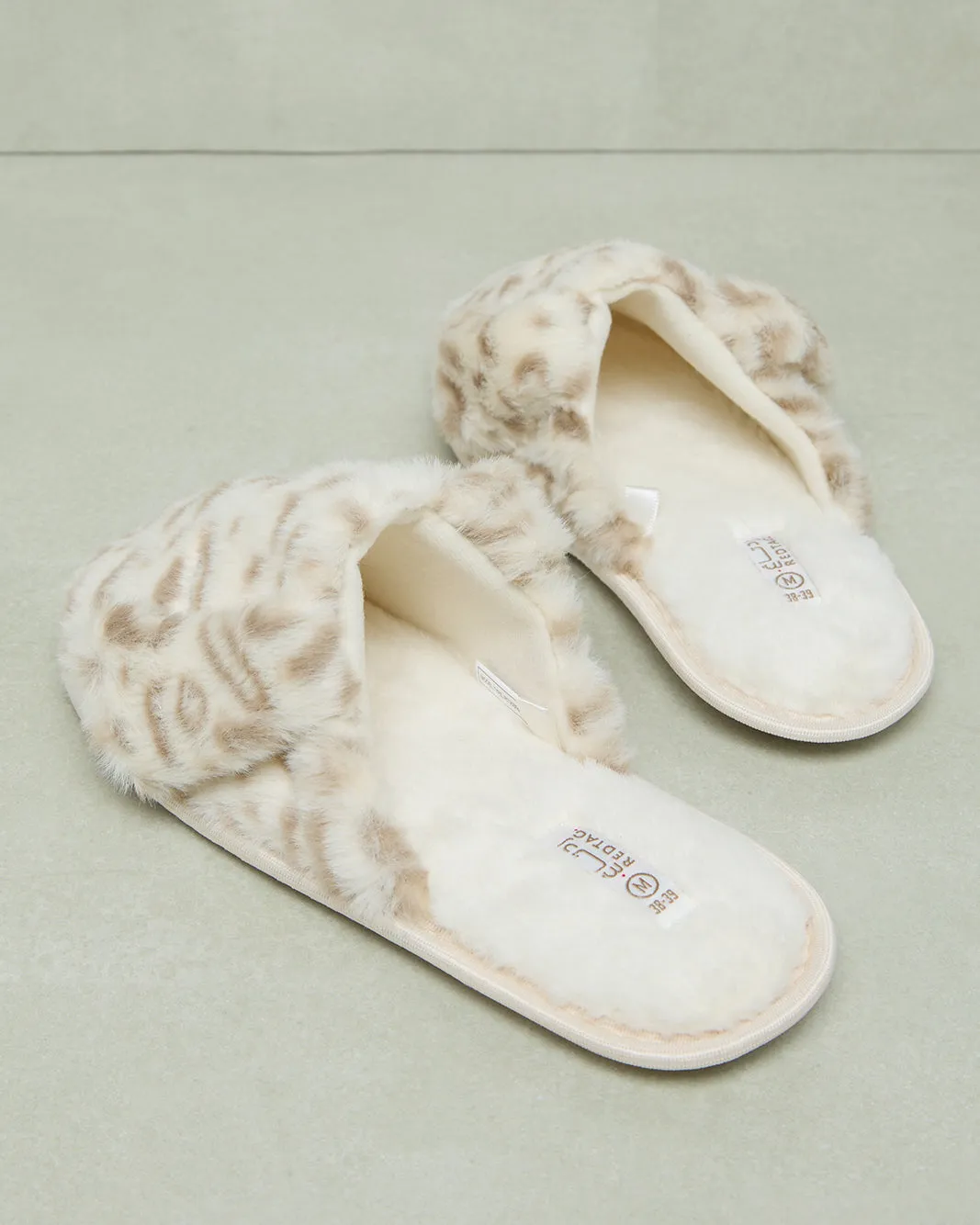 Women Beige Embellished Slipper