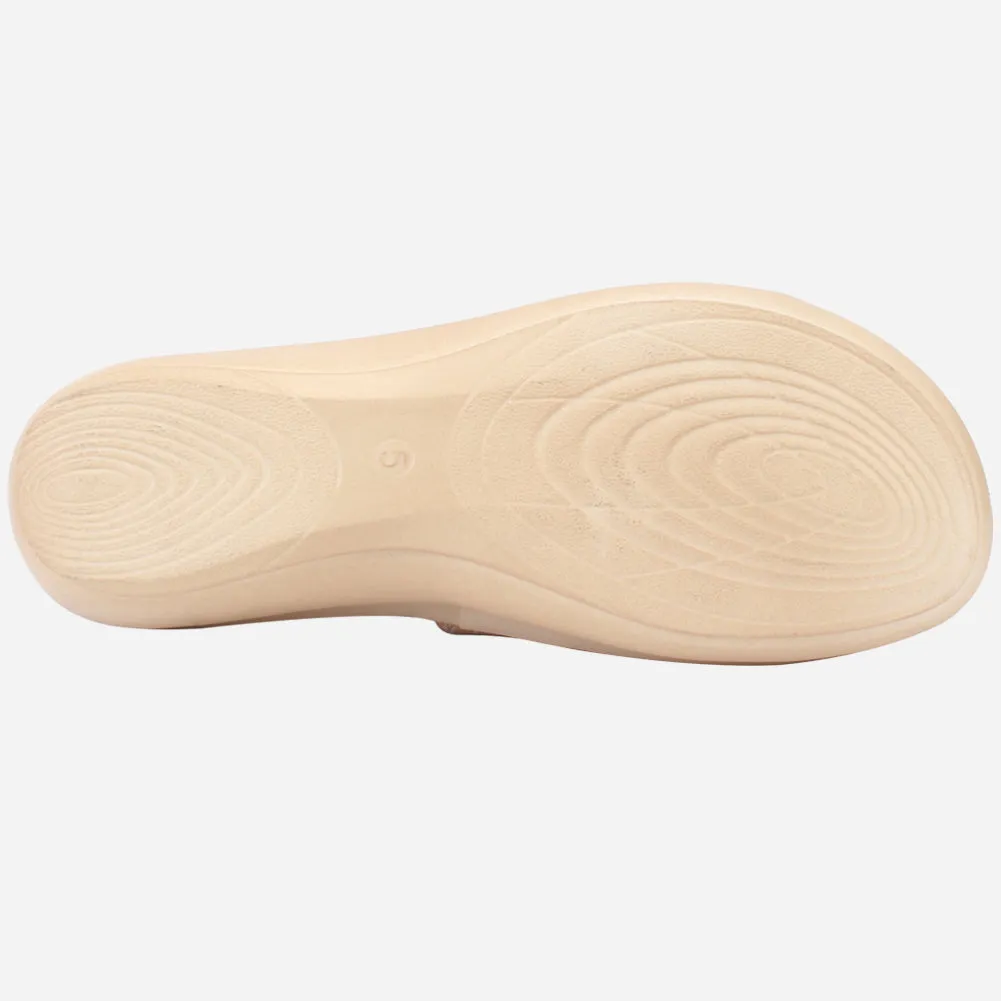 Women "HAZEL" Comfort Open Toe Slippers