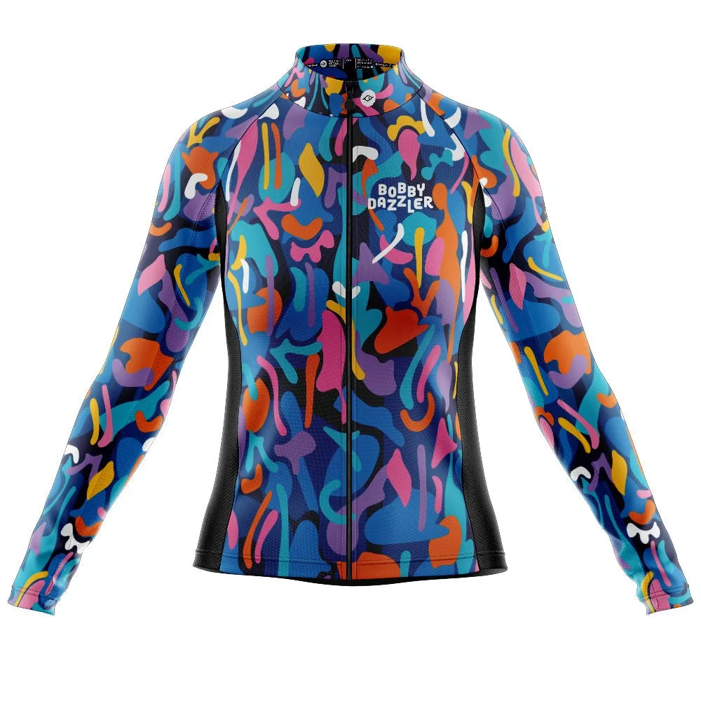 Womens Bobby Dazzler Long Sleeve Cycling Jersey