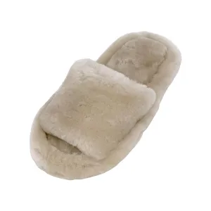 Women's CLEARANCE Genuine Sheepskin Slip-On Sandal Slippers