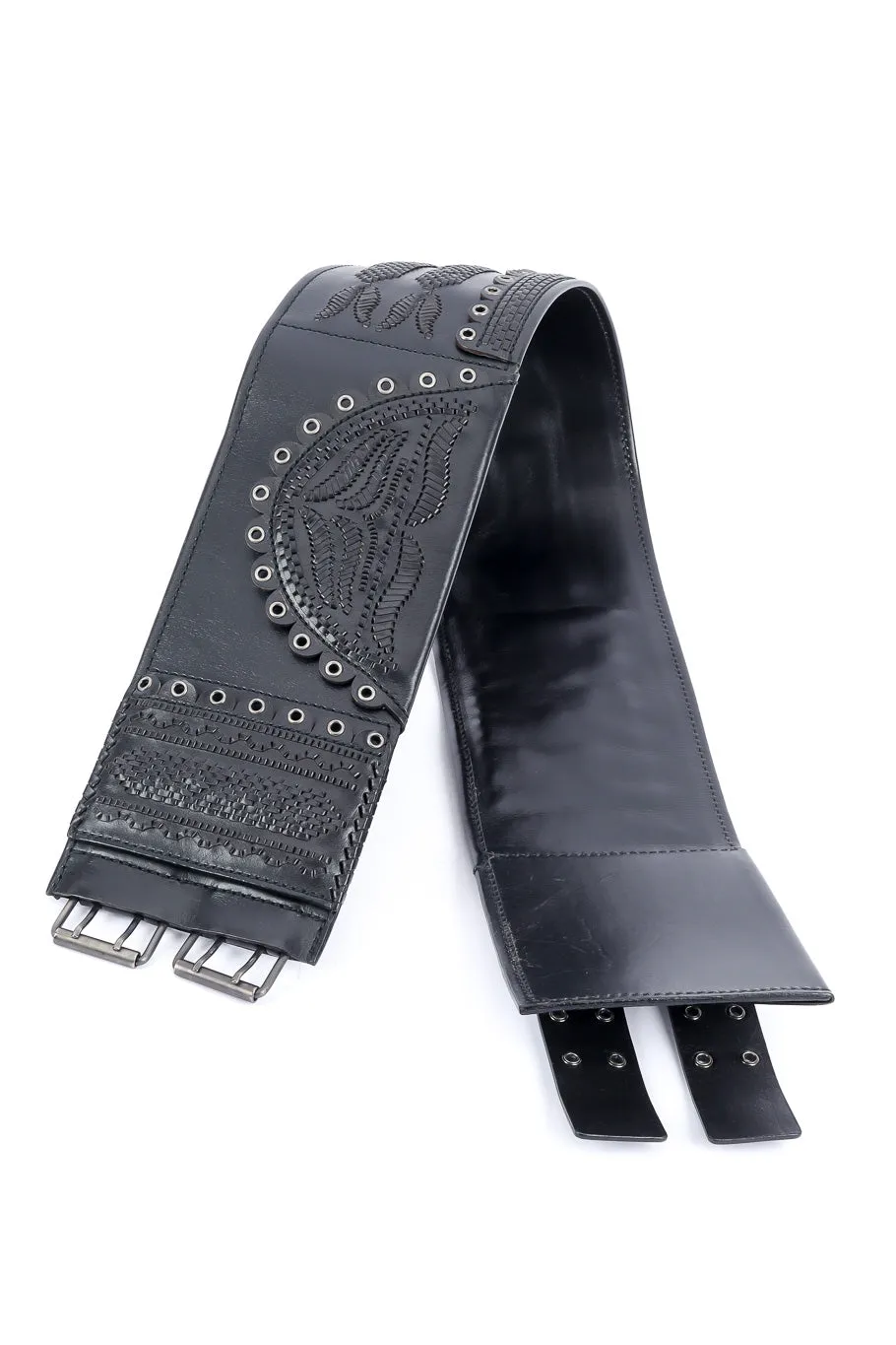 Woven Pocket Waist Belt